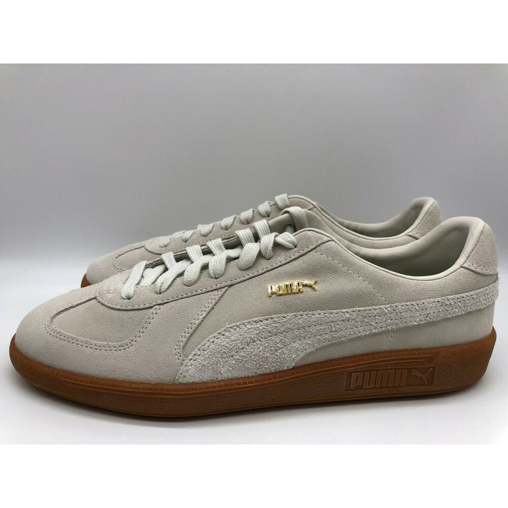 Puma Low-Top Army Trainer Bonanza Beige Suede 381228-01 Men's Size 12 - Picture 13 of 16